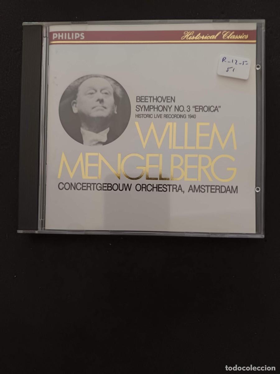CDs de m&uacute;sica: BEETHOVEN: SYMPHONY N&ordm; 3 &rdquo;EROICA&rdquo;. HISTORIC LIVE RECORDING 1940. WILLEM MENGELBERG. CONCERTGEBOUW