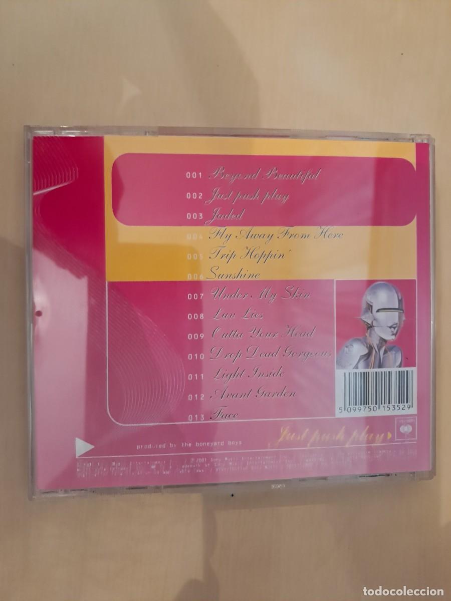 CDs de m&uacute;sica: Aerosmith , Just Push Play , CD 2001 Impecable. Hard Rock - Foto 2