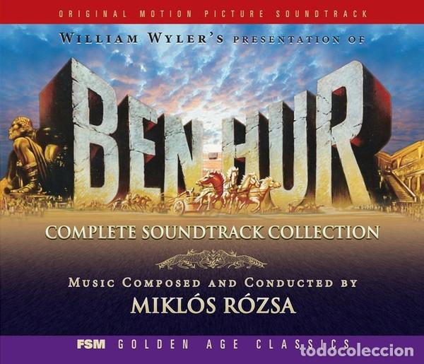 CDs de m&uacute;sica: Mikl&oacute;s R&oacute;zsa &lrm;&ndash; Ben-Hur (Complete Soundtrack Collection)