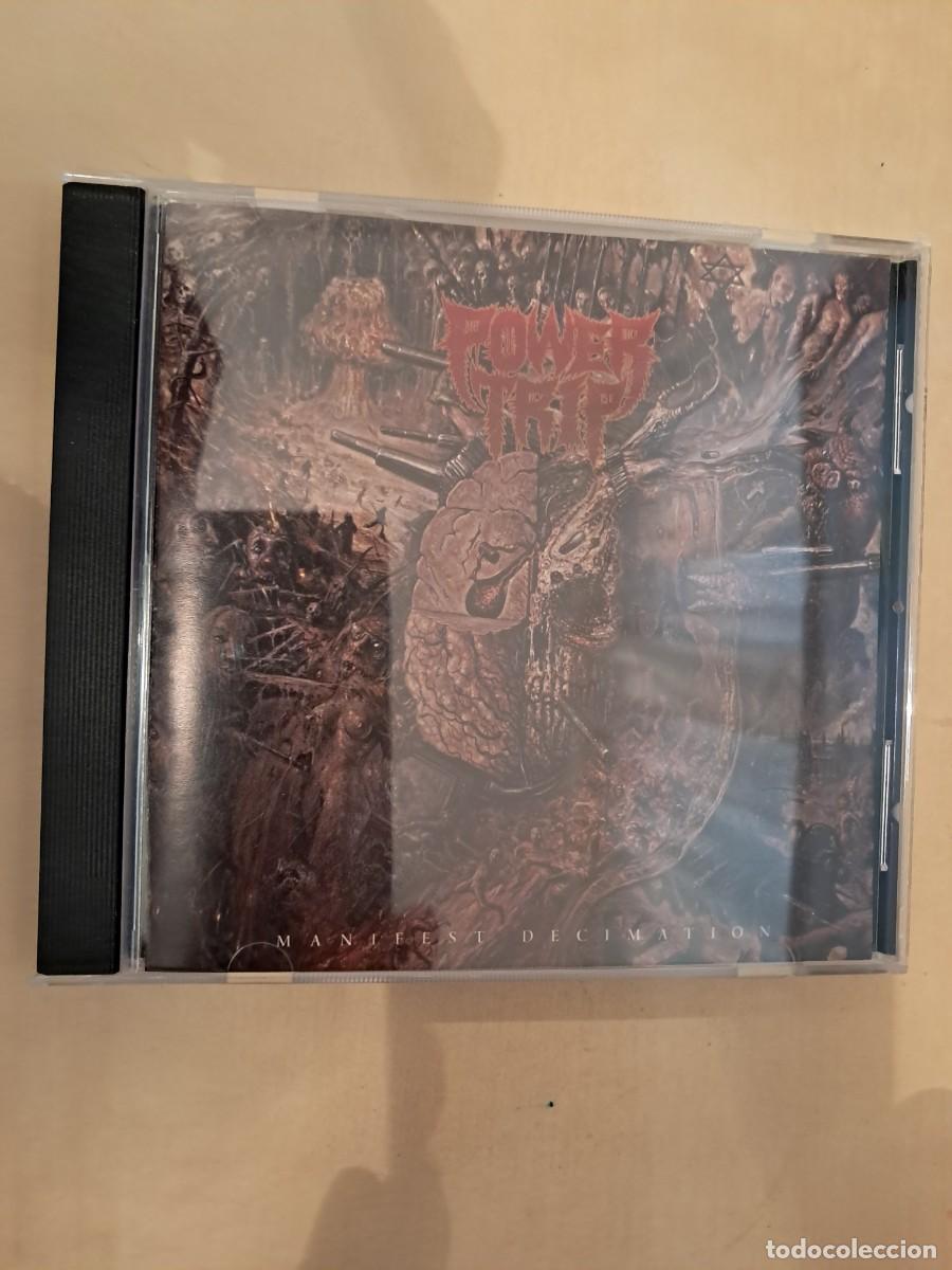 CDs de m&uacute;sica: Power Trip , Manifest Decimation , CD USA Estado impecable. Thrash Hardcore