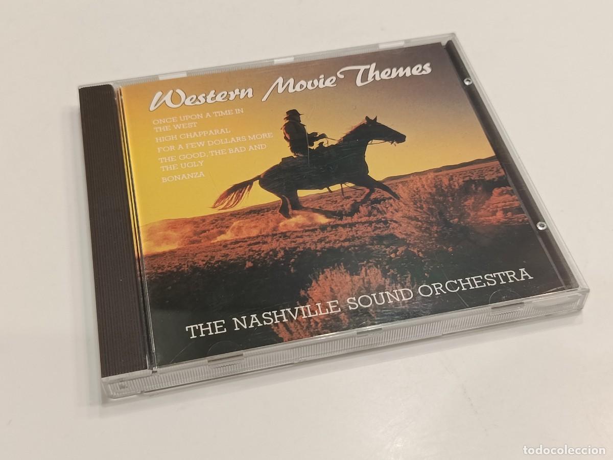CDs de m&uacute;sica: WESTERN MOVIE THEMES - THE NASHVILLE SOUND ORCHESTRA - BRIDGE CD 100.003-2 (1985) - NUEVO