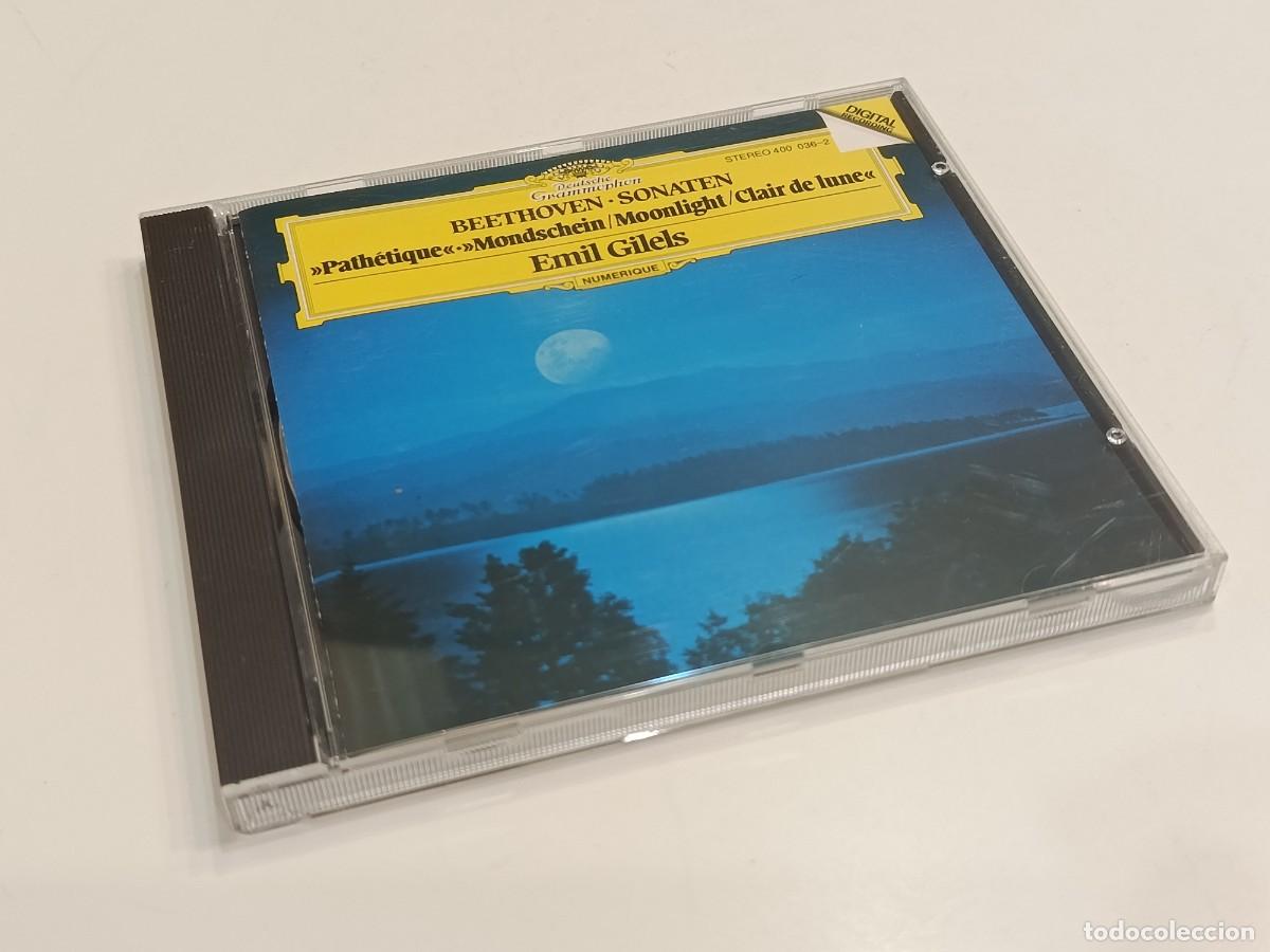 CDs de m&uacute;sica: BEETHOVEN - SONATEN PATHETIQUE - EMIL GILELS - DEUTSCHE GRAMMOPHON CD 400 036-2 (1983) - NUEVO