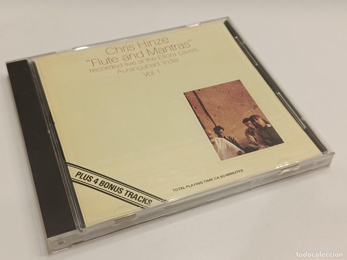 CDs de m&uacute;sica: CHRIS HINZE - FLUTE AND MANTRAS - KEYTONE RECORDS CD KYT 703 (1985) - COMO NUEVO