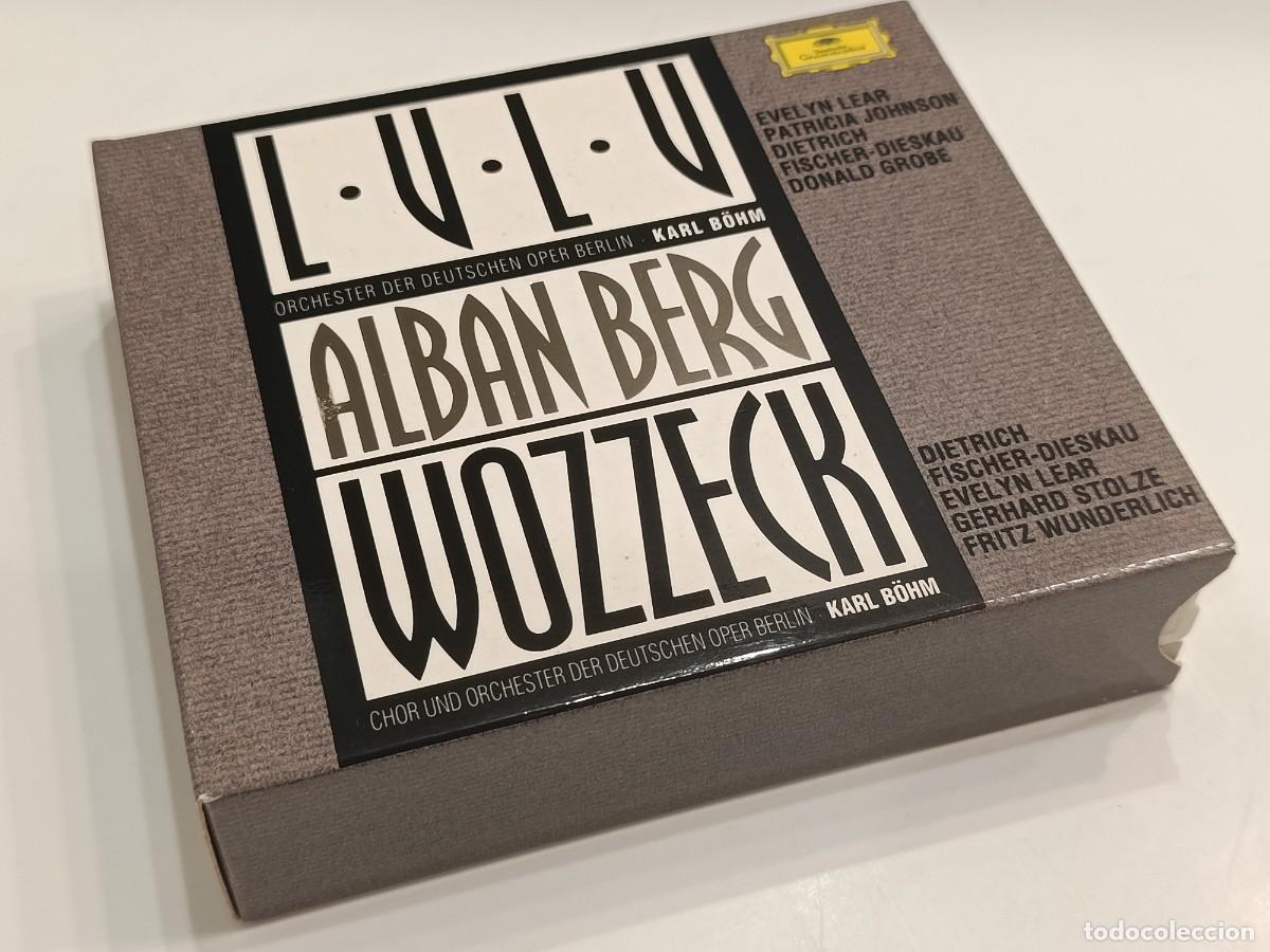 CDs de m&uacute;sica: ALBAN BERG - WOZZECK Op. 7 & LULU - KARL BOHM - DEUTSCHE GRAMMOPHON 3 CD 435 705-2 (1992) - NUEVO