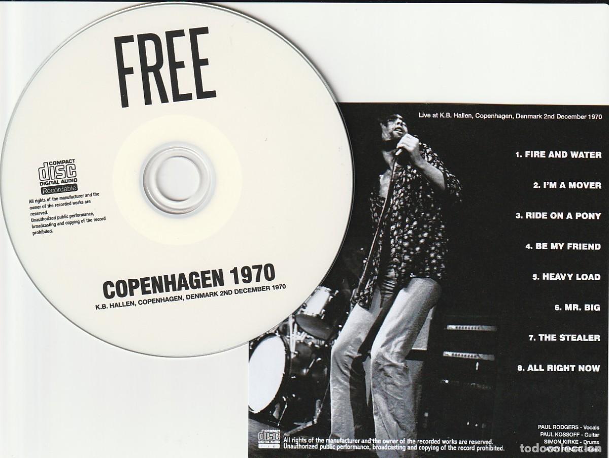 CDs de m&uacute;sica: CD FREE - Live Copenhagen 1970 - Foto 3