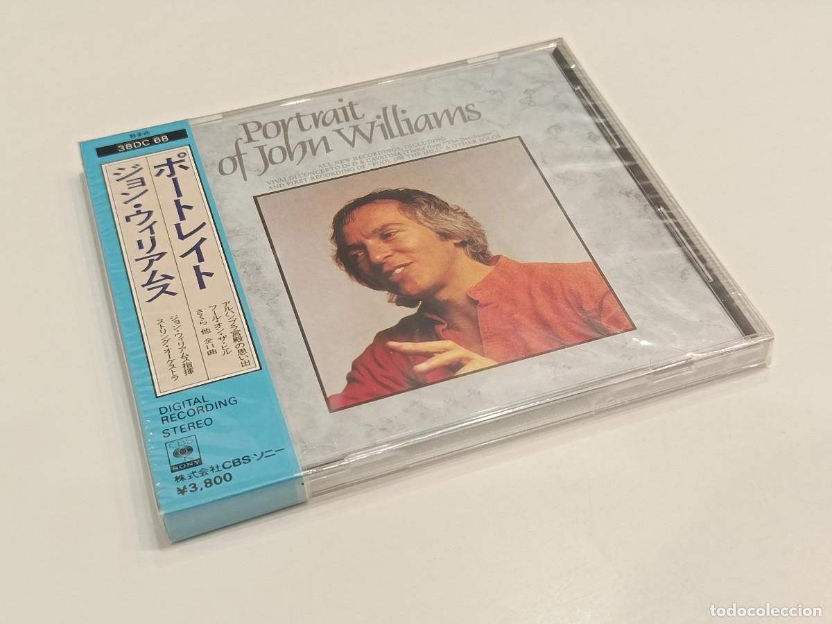 CDs de m&uacute;sica: PORTRAIT OF JOHN WILLIAMS - CBS/SONY JAPAN CD 38DC 68 (1983) - CON OBI PRECINTADO