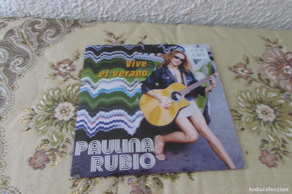 CDs de m&uacute;sica: PAULINA RUBIO Vive el verano CD SINGLE - Foto 1