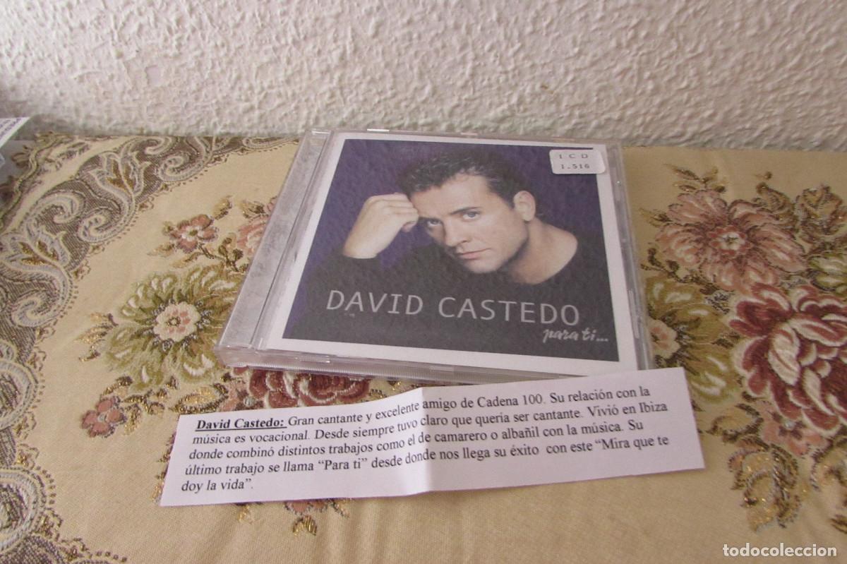CDs de m&uacute;sica: David Castedo &ndash; Para Ti... CD CADENA 100