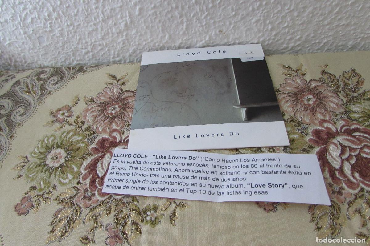 CDs de m&uacute;sica: LLOYD COLE Like lovers do CD SINGLE CADENA 100 - Foto 1