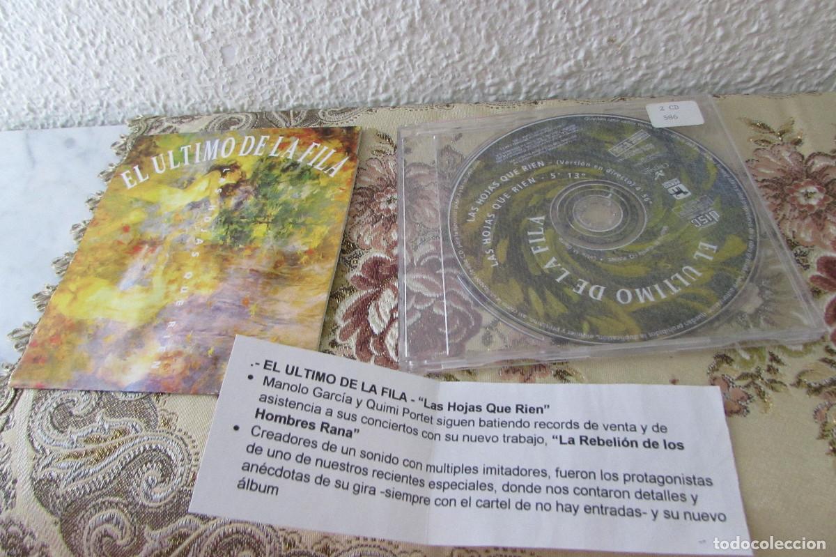 CDs de m&uacute;sica: El Ultimo De La Fila Las Hojas Que Rien CD SINGLE CADENA 100