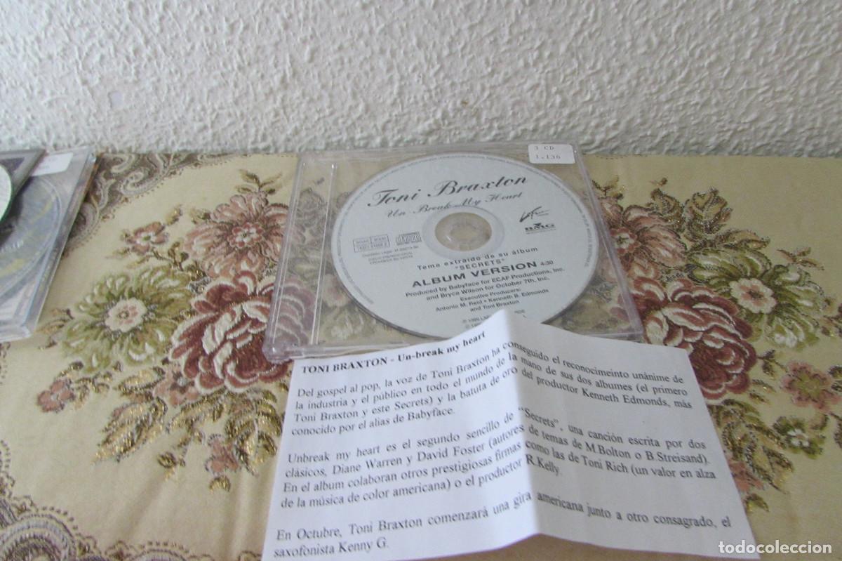 CDs de m&uacute;sica: Toni Braxton &ndash; Un-Break My Heart ALBUM VERSION-CD SINGLE CADENA 100