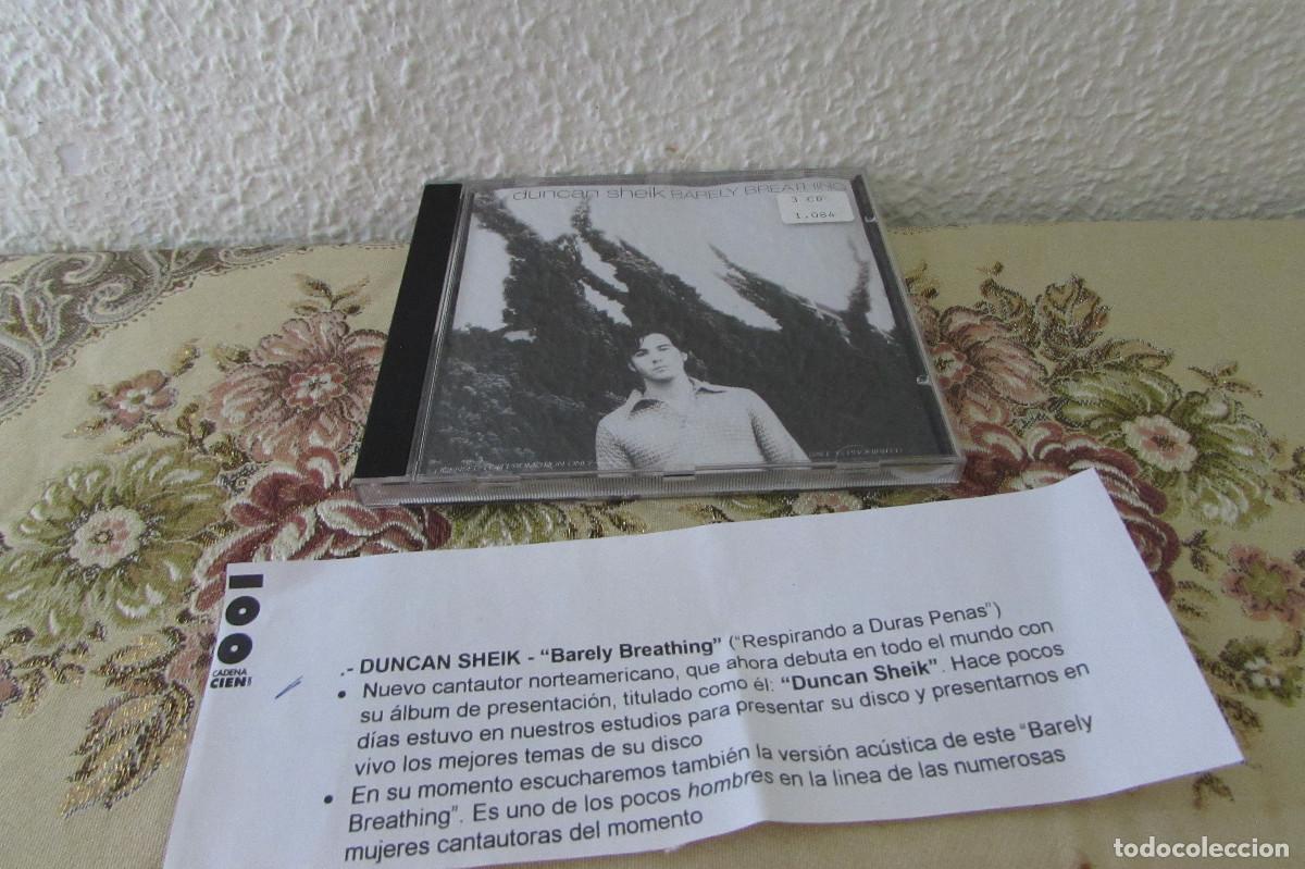 CDs de m&uacute;sica: DUNCAN SHEIK-BARELY BREATHING CD SINGLE CADENA 100 - Foto 1