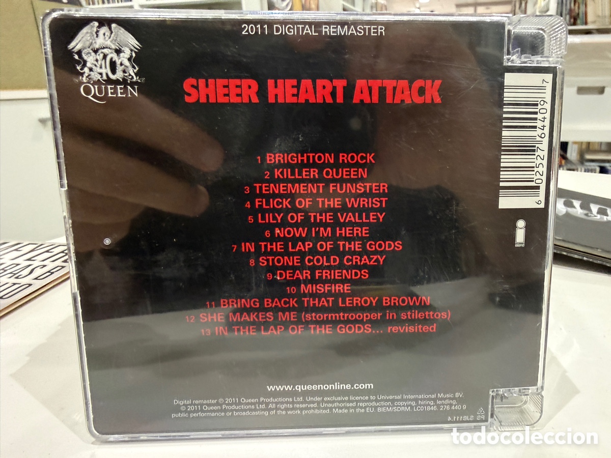 CDs de m&uacute;sica: Queen - Sheer Heart Attack (CD) - Foto 2