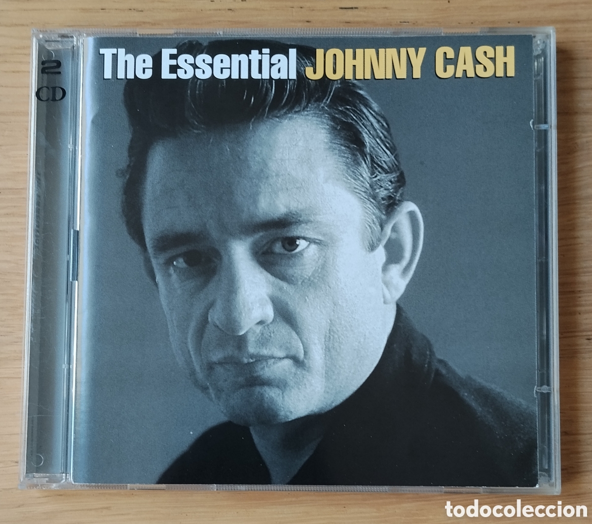 CDs de m&uacute;sica: JOHNNY CASH: &rdquo;THE ESSENTIAL JOHNNY CASH&rdquo; DOBLE CD 2002 - COUNTRY