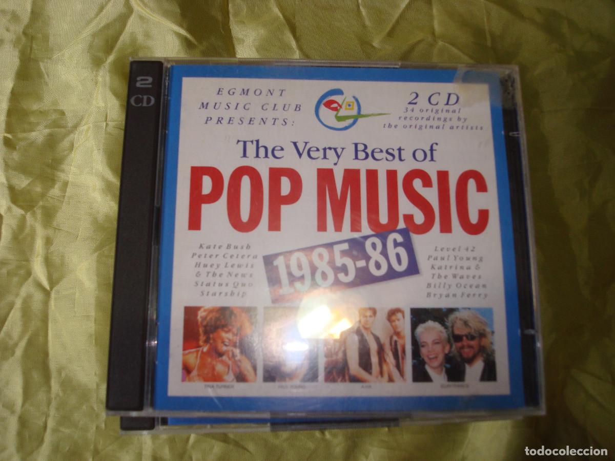 CDs de m&uacute;sica: THE VERY BEST OF POP MUSIC 1985-86. TINA TURNER, LEVEL 42, STATUS QUO.... 2 CD&acute;S. IMPECABLE(#)