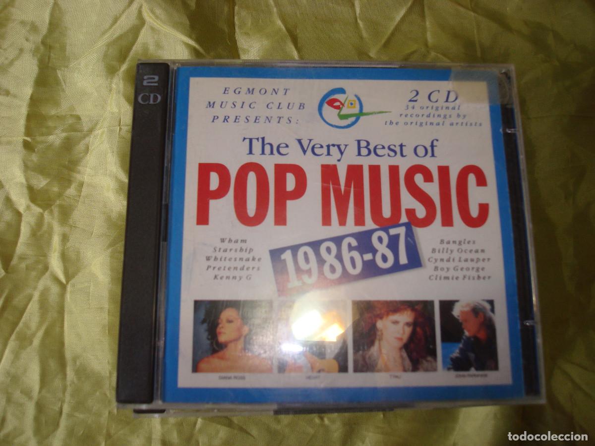 CDs de m&uacute;sica: THE VERY BEST OF POP MUSIC 1986-87. WHAM, BANGLES, KENNY G...... 2 CD&acute;S. IMPECABLE(#)