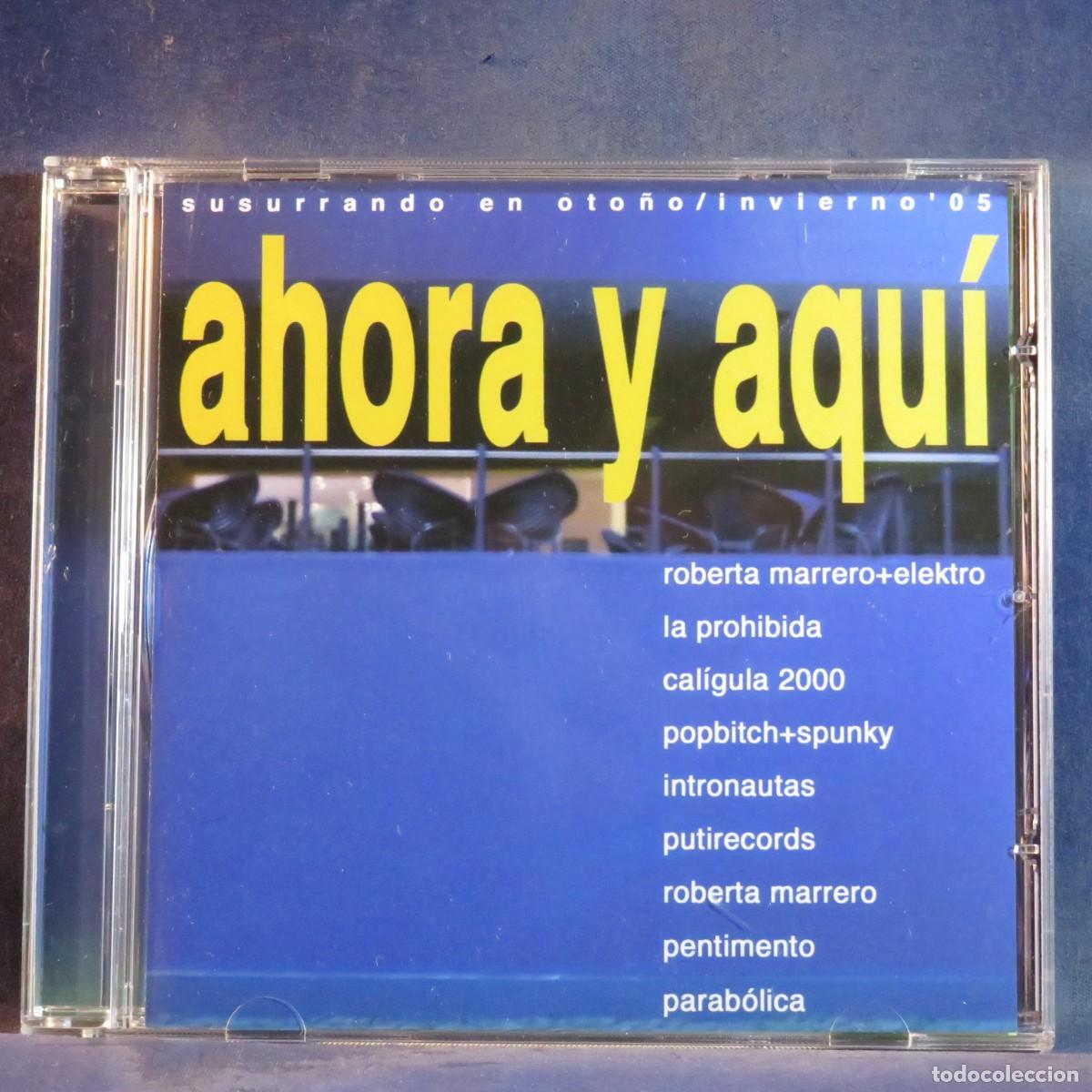 CDs de m&uacute;sica: VARIOUS &ndash; AHORA Y AQU&Iacute;: SUSURRANDO EN OTO&Ntilde;O / INVIERNO '05 - CD