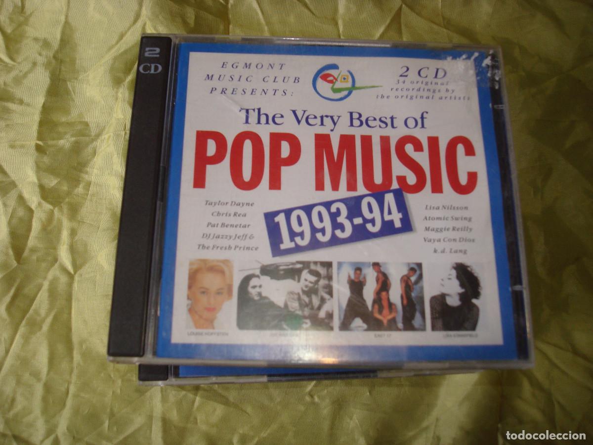 CDs de m&uacute;sica: THE VERY BEST OF POP MUSIC 1993-94. CHRIS REA, VAYA CON DIOS.... 2 CD&acute;S. IMPECABLE(#)