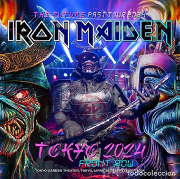 CDs de m&uacute;sica: 2 CD's - IRON MAIDEN - Live Tokyo 2024