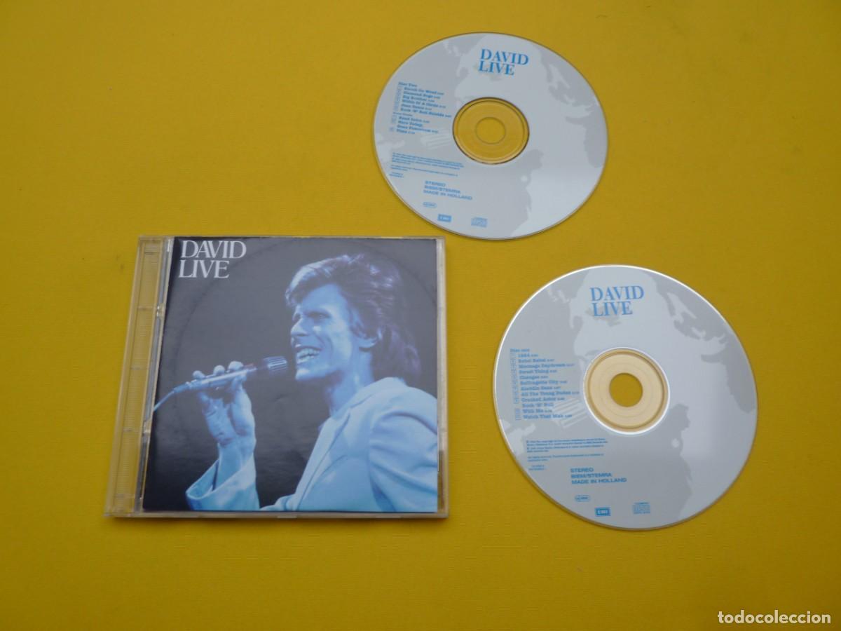 CDs de Musique: 2 CD DAVID BOWIE - Live - Edicion HOLANDESA - CDS 79 5362 2 (M-/M-/M-)