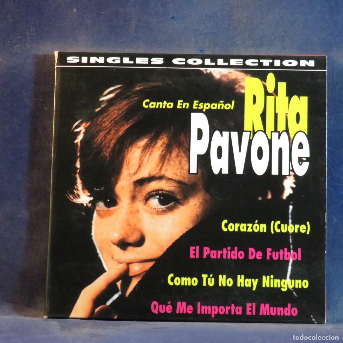 CDs de m&uacute;sica: RITA PAVONE &ndash; SINGLES COLLECTION CANTA EN ESPA&Ntilde;OL - CD