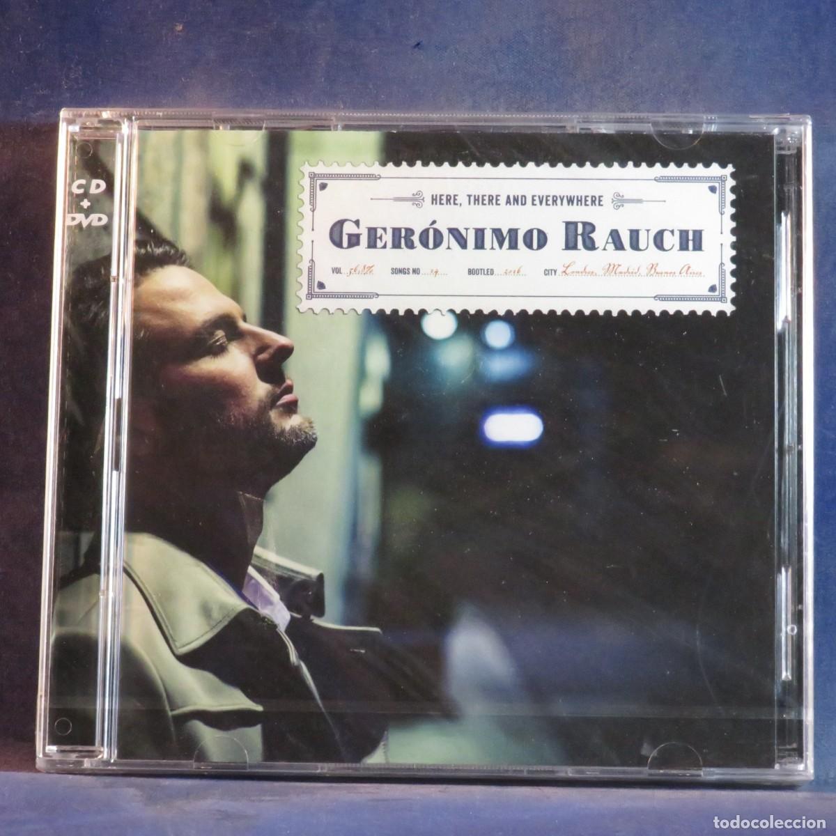 CDs de m&uacute;sica: GER&Oacute;NIMO RAUCH &ndash; HERE, THERE AND EVERYWHERE - CD + DVD