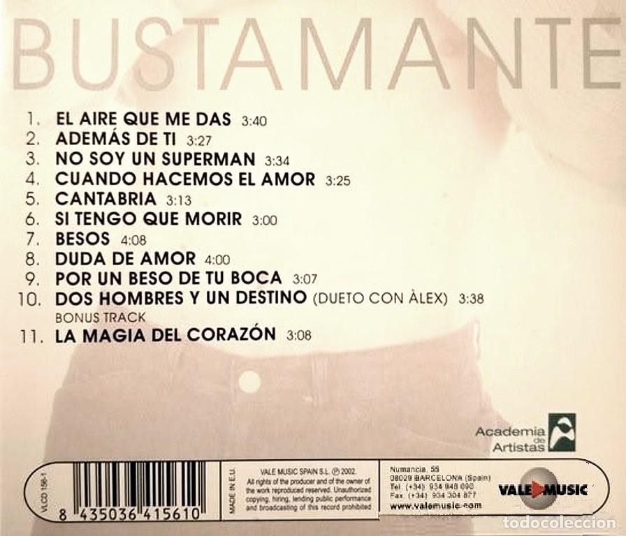 CDs de m&uacute;sica: BUSTAMANTE. BUSTAMANTE. CD. - Foto 2