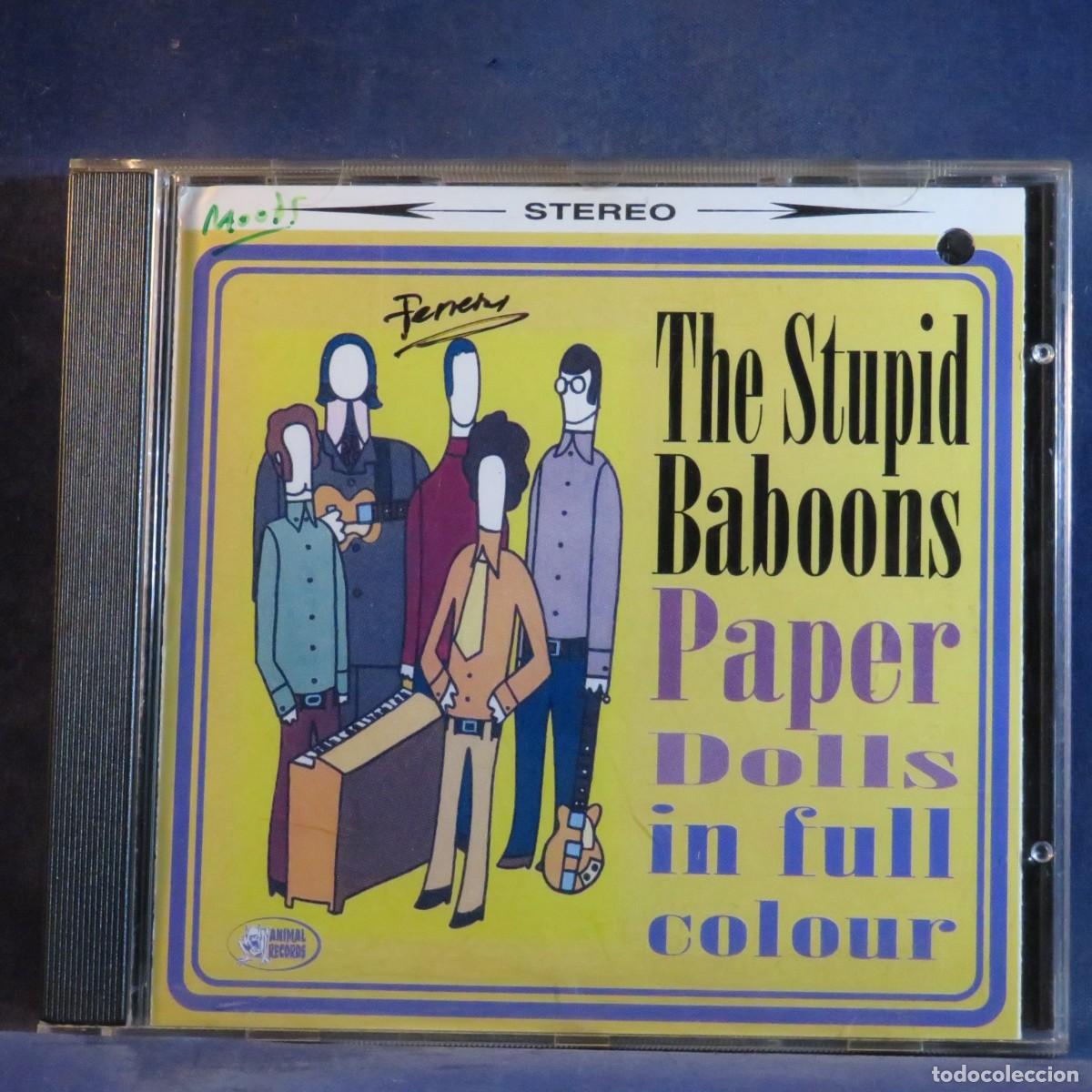 CDs de m&uacute;sica: THE STUPID BABOONS &ndash; PAPER DOLLS IN FULL COLOUR - CD