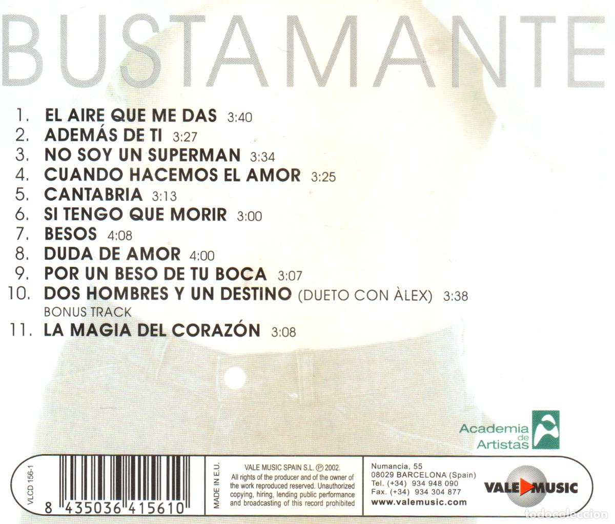 CDs de m&uacute;sica: BUSTAMANTE. BUSTAMANTE. CD. - Foto 2