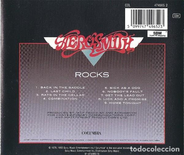CDs de m&uacute;sica: Aerosmith &rdquo;Rocks&rdquo; CD - Foto 2