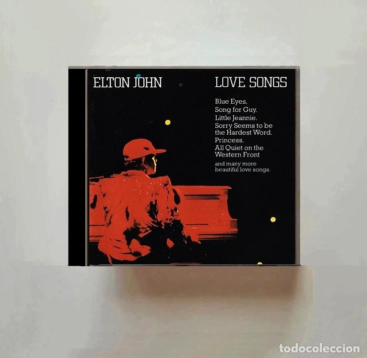 CDs de m&uacute;sica: ELTON JOHN. LOVE SONGS. CD.