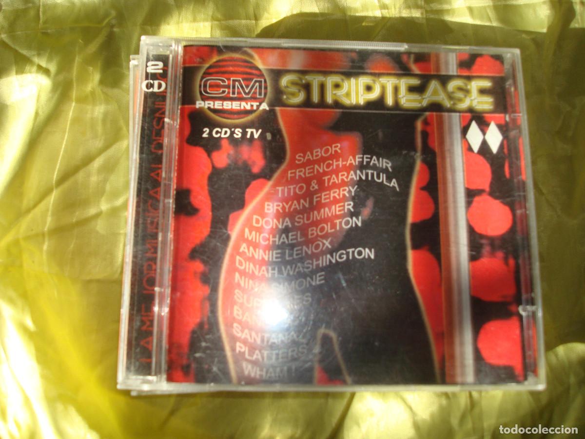 CDs de m&uacute;sica: STRIPTEASE. LA MEJOR MUSICA AL DESNUDO. 2 CD&acute;S(#)