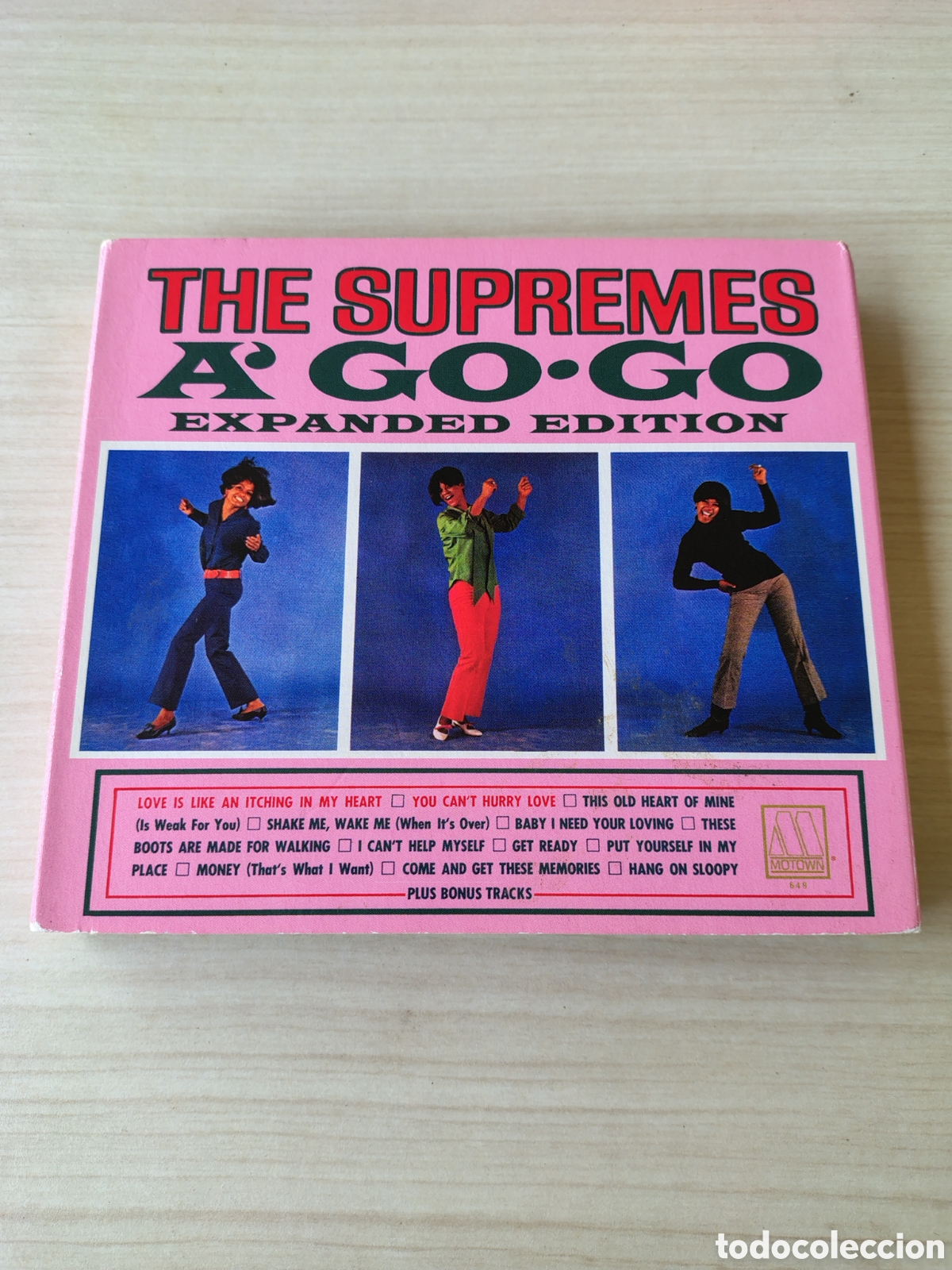 CDs de m&uacute;sica: THE SUPREMES A Go-Go EXPANDED EDITION 2CD + 2 LIBRETOS ( 1966 MOTOWN 2017 )