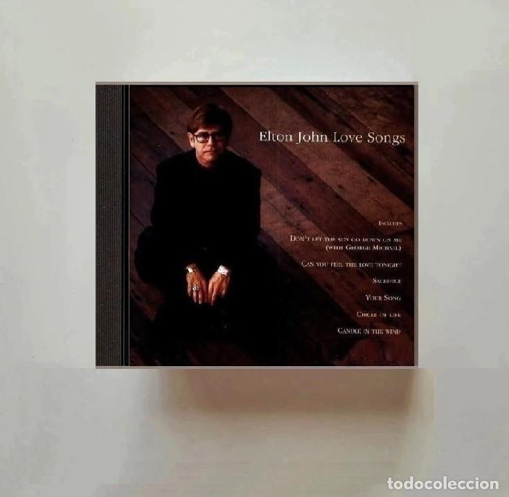 CDs de m&uacute;sica: ELTON JOHN. LOVE SONGS. RECOPILATORIO. CD.