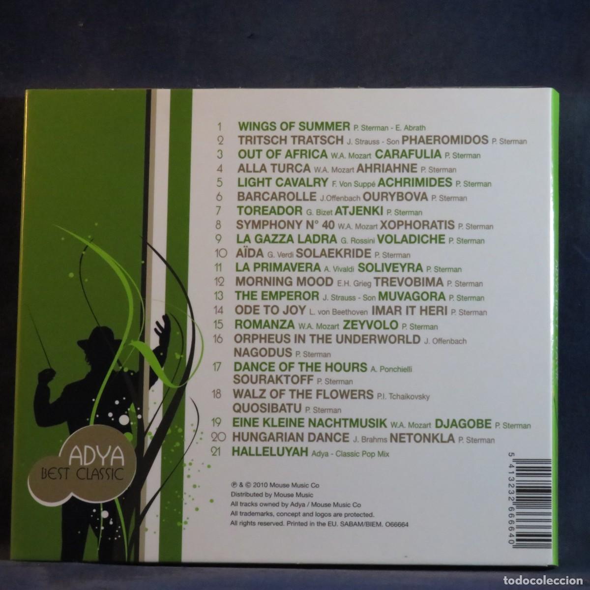 CDs de m&uacute;sica: ADYA &ndash; BEST CLASSIC - CD - Foto 2