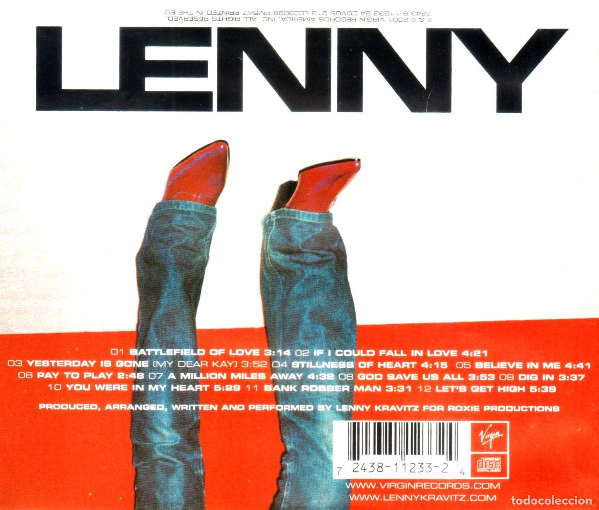 CDs de m&uacute;sica: LENNY KRAVITZ. LENNY. CD - Foto 2