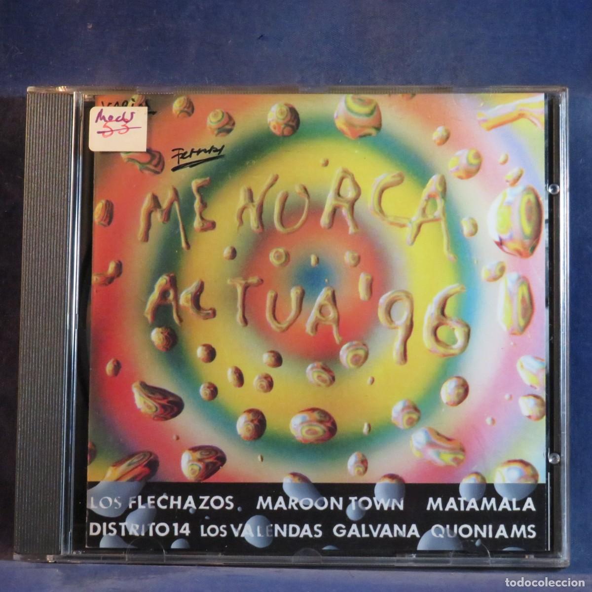 CDs de m&uacute;sica: VARIOUS &ndash; MENORCA ACT&Uacute;A '96 - CD