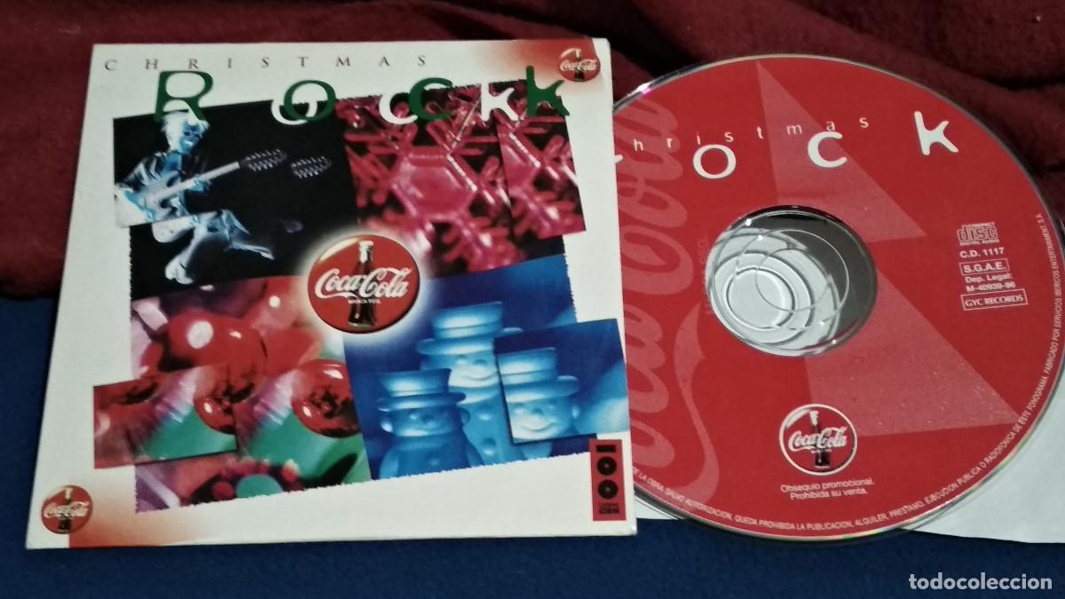 CDs de m&uacute;sica: CHRISTMAS ROCK - PROMO COCA-COLA Y CADENA 100 - CD 1996
