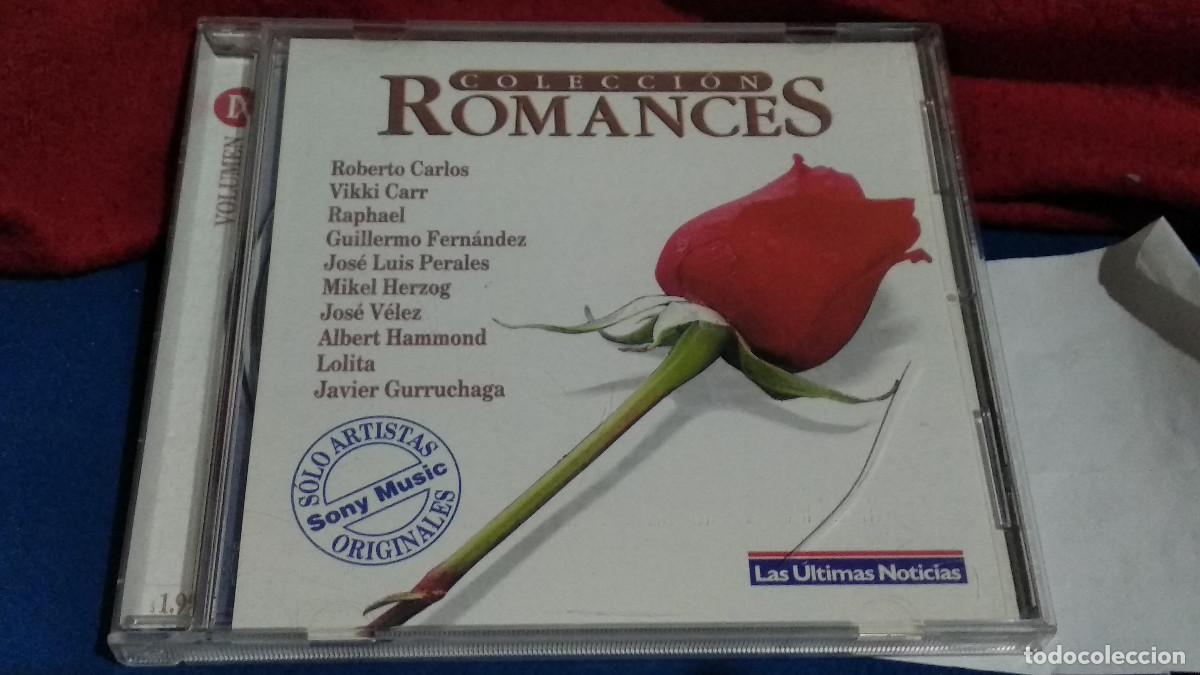 CDs de m&uacute;sica: COLECCI&Oacute;N ROMANCES VOL IX - CD 1998 SONY - RAPHAEL, JOS&Eacute; V&Eacute;LEZ, LOLITA.. 10 CANCIONES ORIGINALES