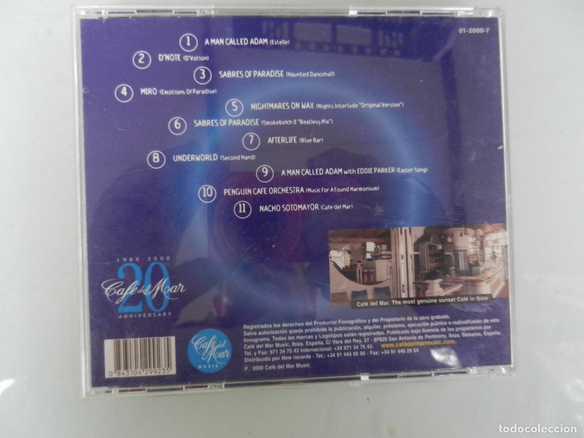 CDs de m&uacute;sica: CAFE DEL MAR - DREAMS- CD 1,2,3, - 2000 - 11 TEMAS - Foto 3