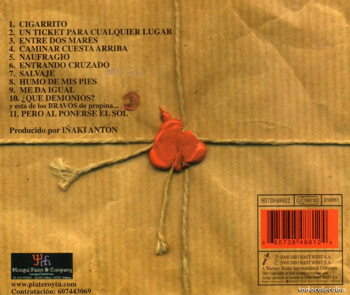 CDs de m&uacute;sica: G397 - PLATERO Y TU. CORREOS. CD. - Foto 2