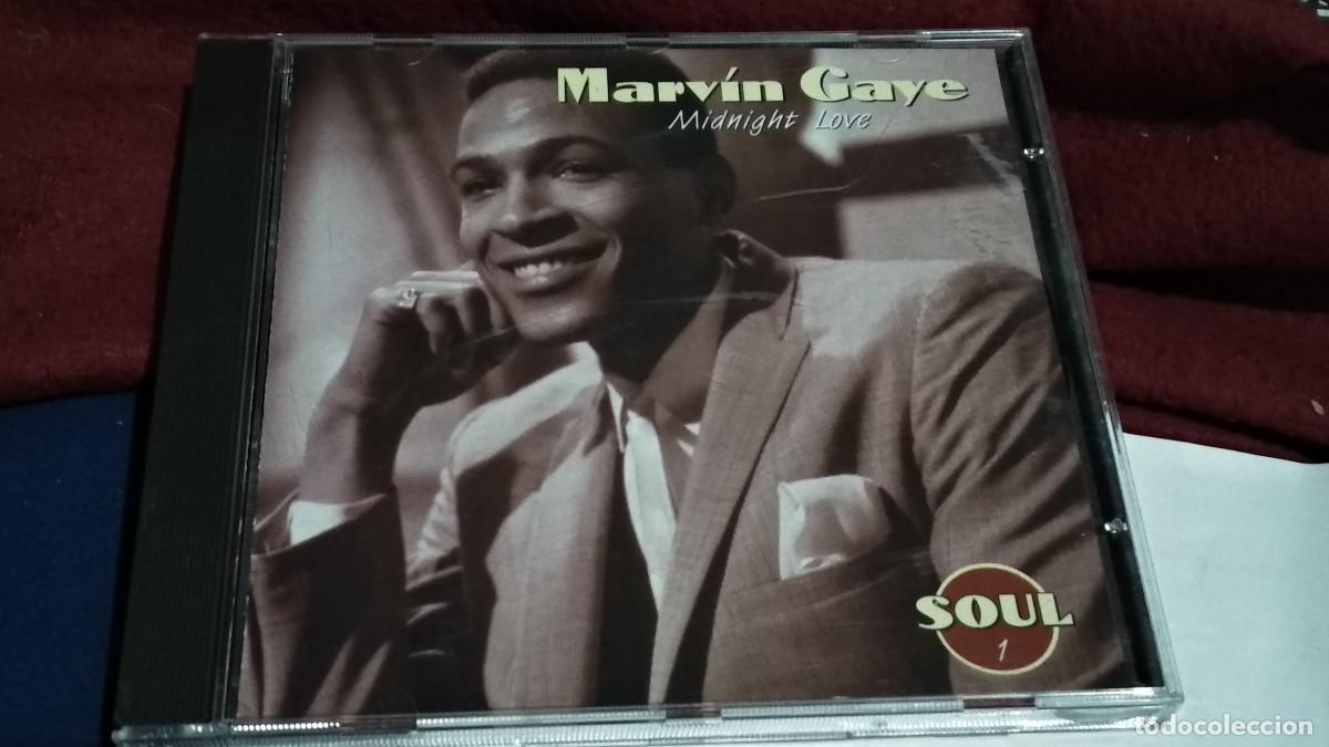 CDs de m&uacute;sica: MARV&Iacute;N GAYE - MIDNIGHT LOVE - SOUL 1- CD CBS SONY 1982 - 8 CANCIONES ORIGINALES