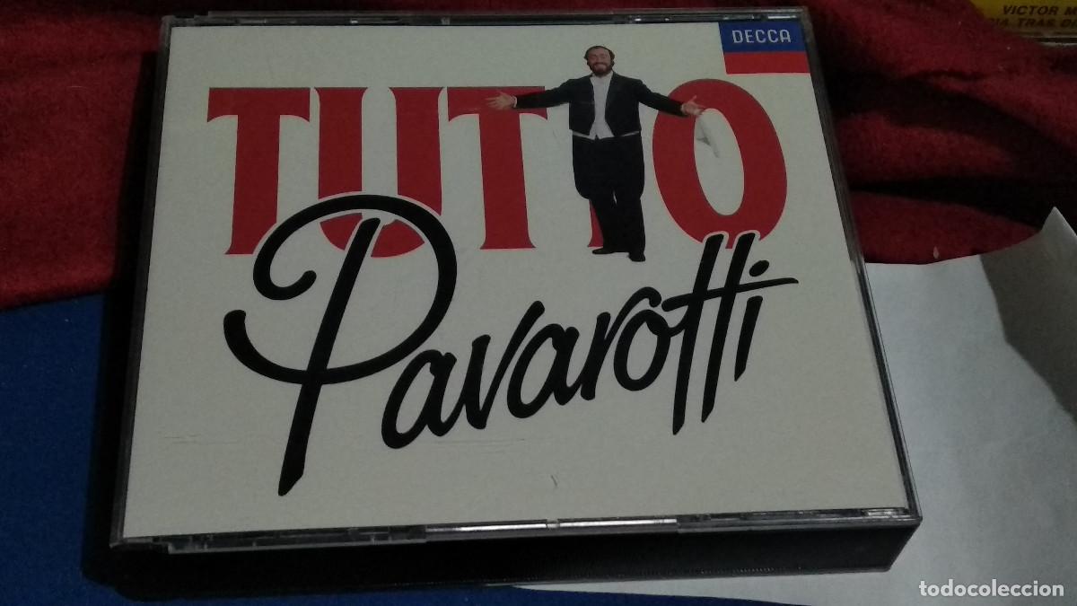 CDs de m&uacute;sica: TUTTO PAVAROTTI 2 CDs - DECCA 1989 - 31 CANCIONES &Eacute;XITOS