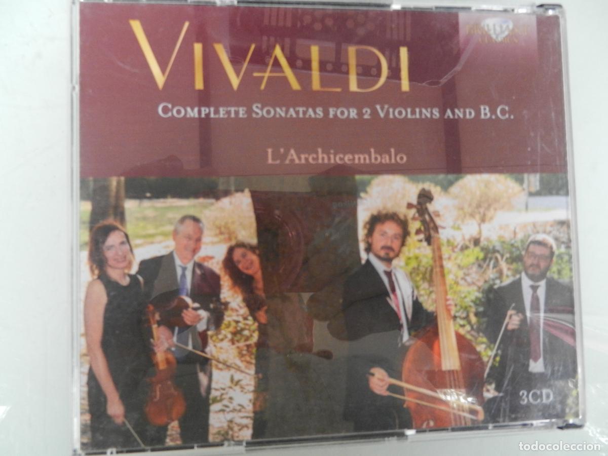 CDs de m&uacute;sica: VIVALDI - COMPLETE SONATAS FOR 2 VIOLINS AND B.C. - 3 CD,S Y MANTOVANI - PARA ENAMORADOS 3 CD,S