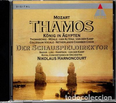CDs de m&uacute;sica: Mozart: Thamos, K&ouml;nig in &Auml;gypten & Der Schauspieldirektor- 0745099597924