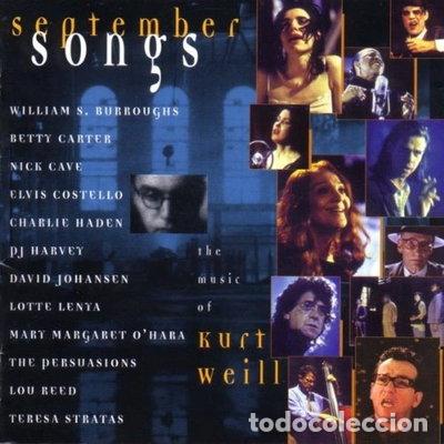 CDs de m&uacute;sica: September Songs: The Music of Kurt Weill- 5099706304623