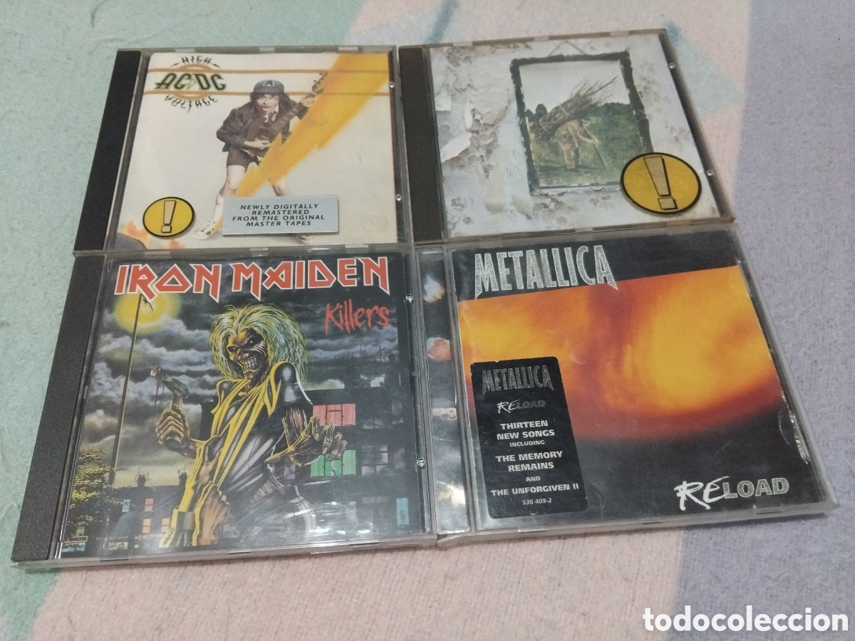 CDs de m&uacute;sica: Lote cds Heavy Metal
