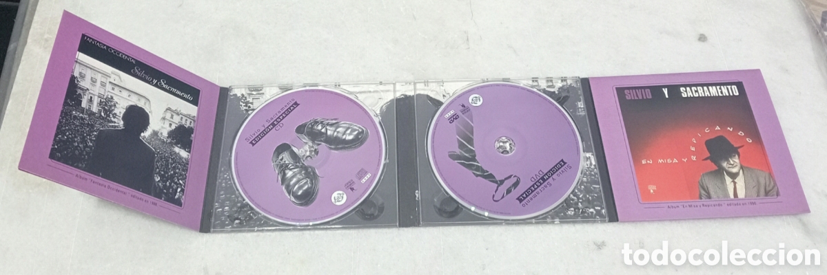 CDs de m&uacute;sica: CD + DVD (Silvio Fern&aacute;ndez).