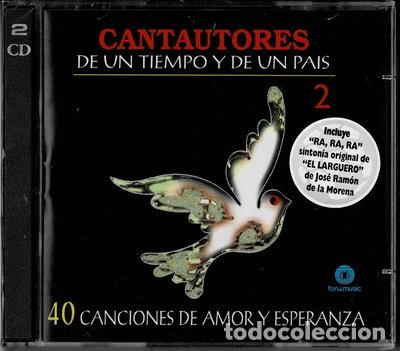 CDs de m&uacute;sica: Cantautores 2 De Un Tiempo y De Un Pais- 8423479041633