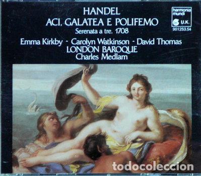 CDs de m&uacute;sica: Aci, Galatea e Polifemo- 0794881421121
